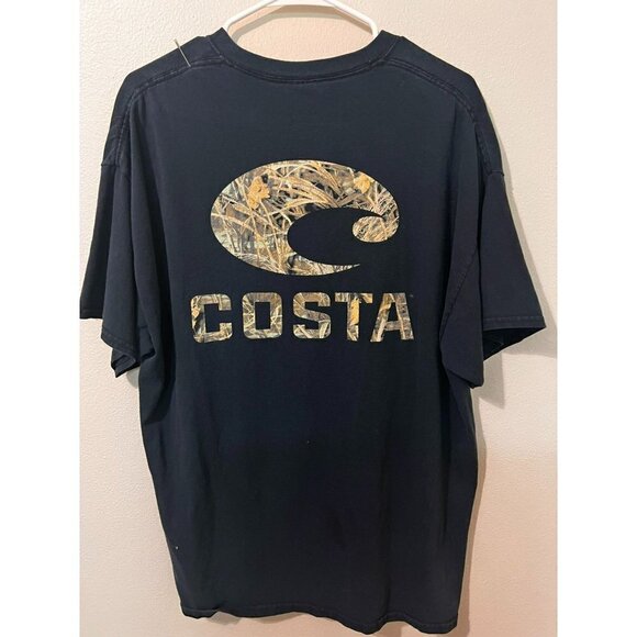 Men's Gildan Costa Printed Logo Tee Size XL [EXCELLENT] - Picture 5 of 6